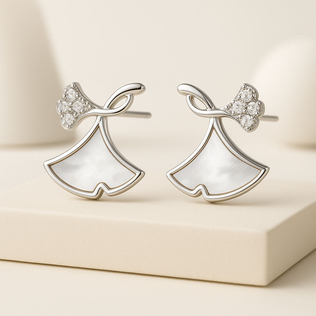 Frost Petal Earrings