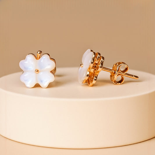 Moon Petal Earrings