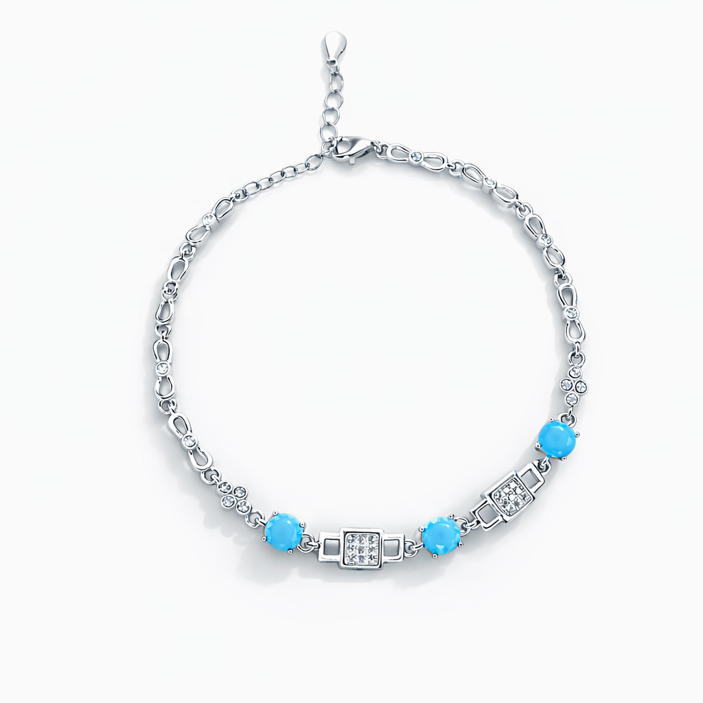 BLUE ORBITER BRACLET