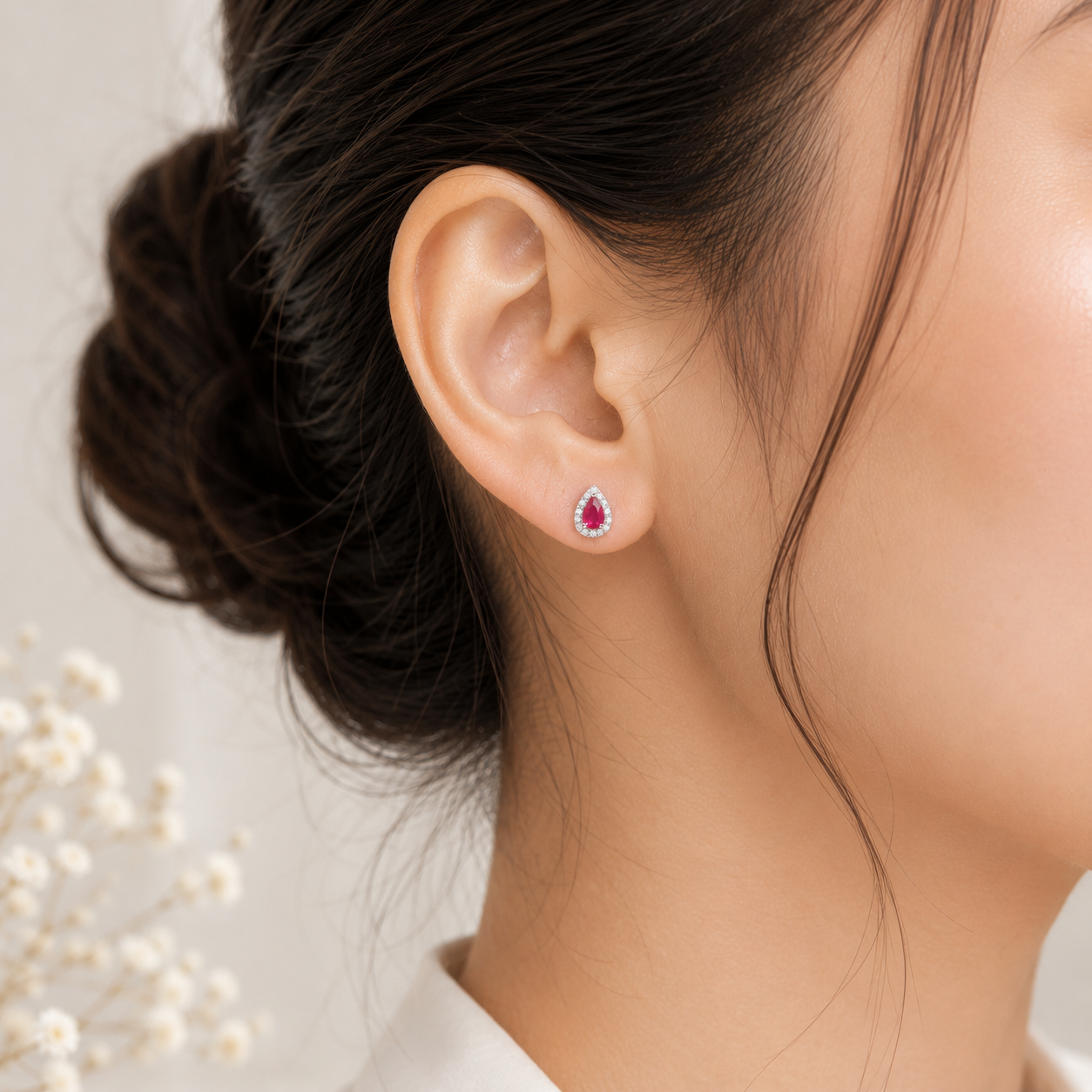 TWIRL EARRINGS STUDS